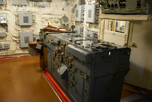 Mechanical targeting computer on HMS Belfast