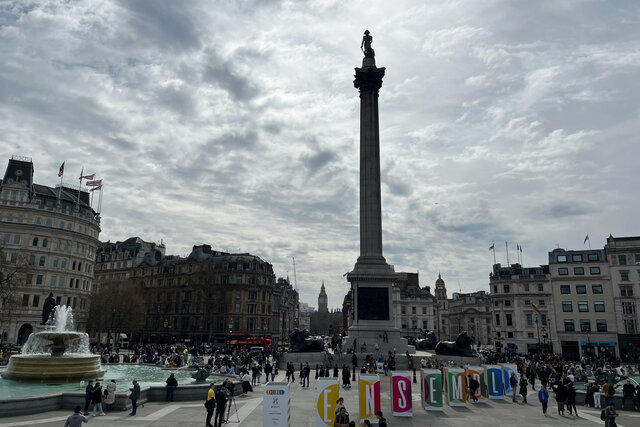 Trafalgar Square and Nelson's Column