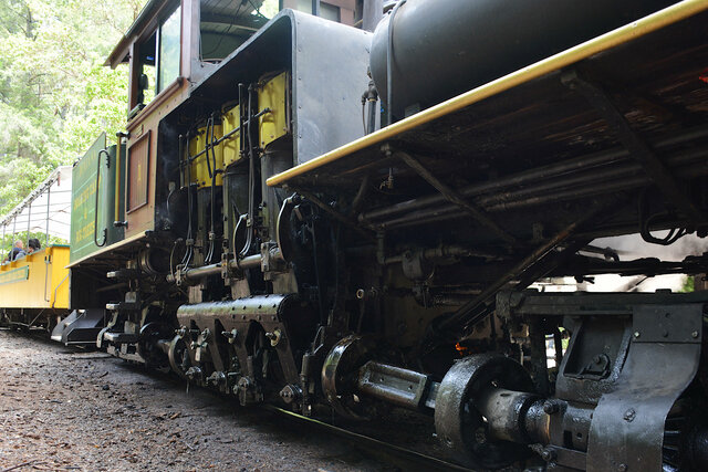 Gears on the side of Roaring Camp #1