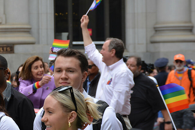 Nancy Pelosi at Pride