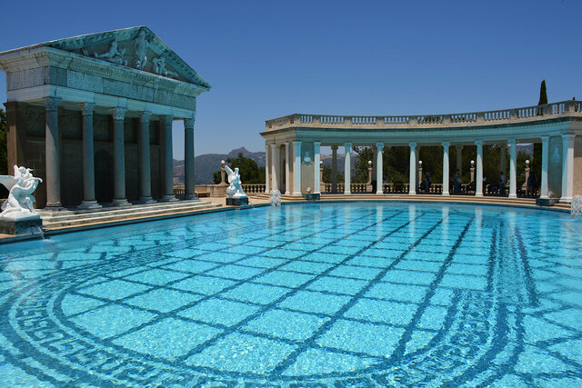 Neptune Pool at Hearst Castle