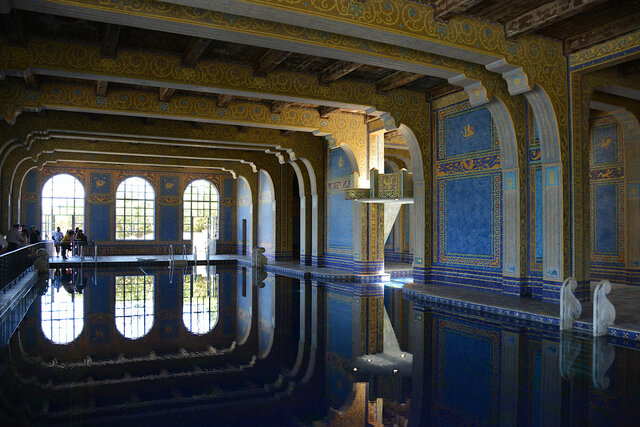 Roman pool at Hearst Castle