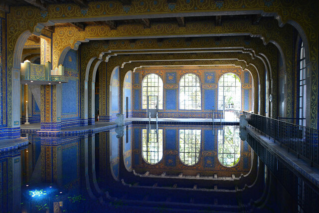 Another view of the Roman Pool