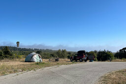 Campsite at San Simeon Creek