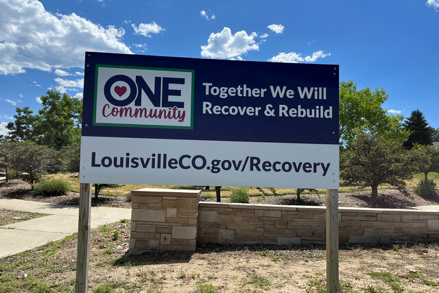 Louisville recovery sign