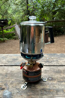 Camp stove coffee