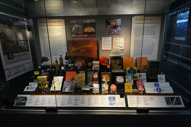 Ethnographic display of the atom bomb and popular culture