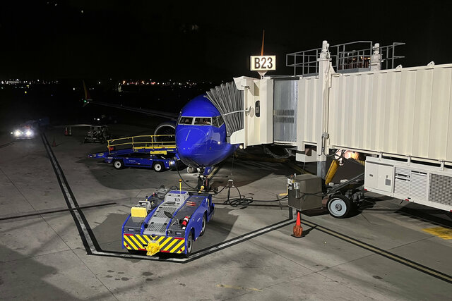 737 MAX8 at LAS