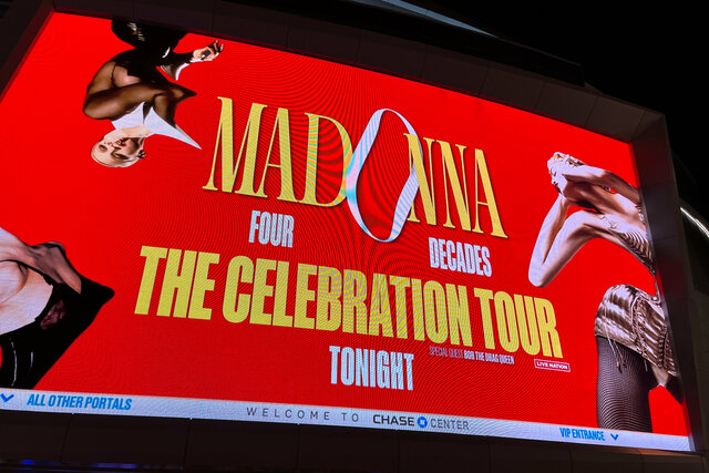 Madonna Celebration Tour at Chase Center