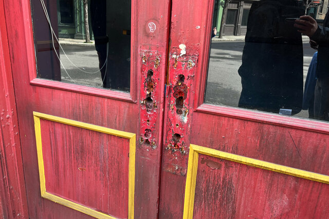 Missing door fixtures on the backlot