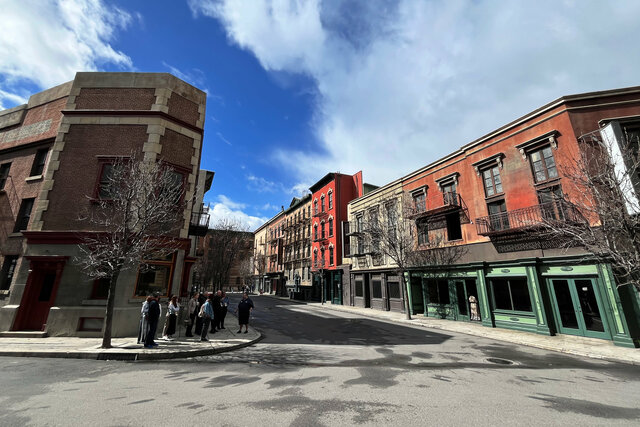 Hennessy Street on the Warner backlot