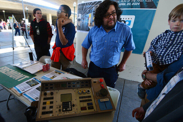 BART operator talks about a legacy fleet control panel