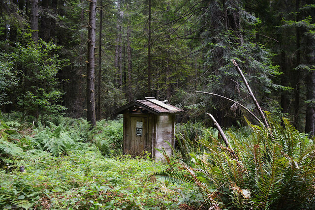 Scenic potty of the west