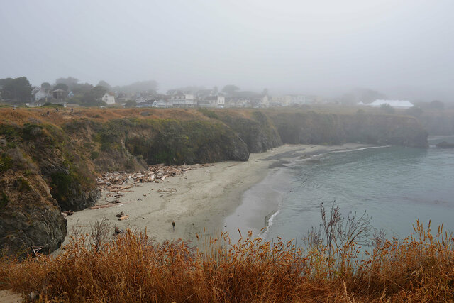 Looking down on Portuguese Beach