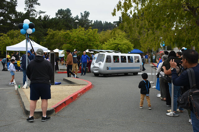 BARTmobile pulls into the birthday party festival