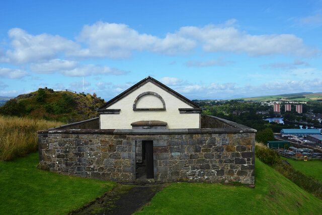 Powder magazine at Dumbarton Castle