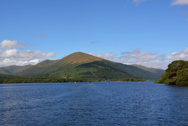 Mountain above Luss on Loch Lomond