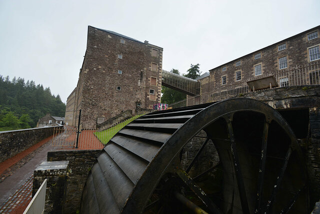 Water wheel and mill #4