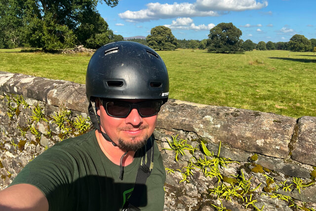 Jaeger bikes in the Scottish countryside