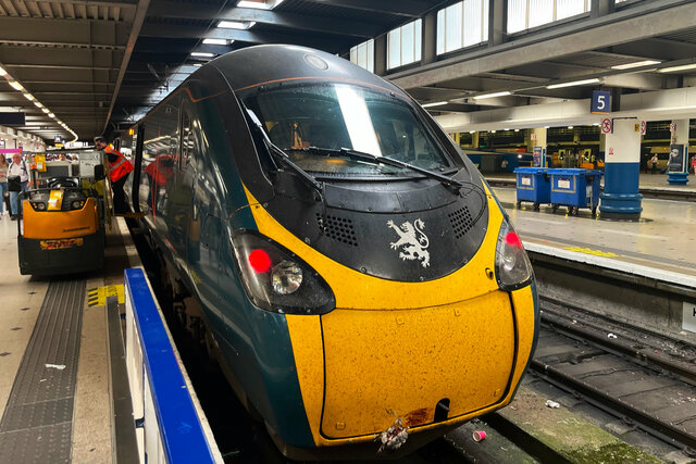 Class 390 Pendolino at Euston