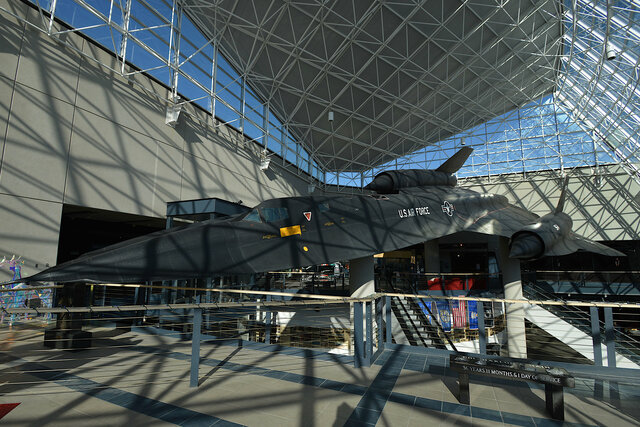 SR-71 Blackbird at the SAC Museum