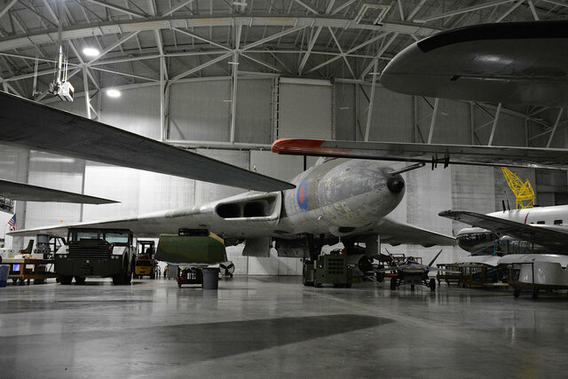 Vulcan in the restoration hangar
