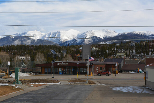 Continental Divide above the town of Winter Park