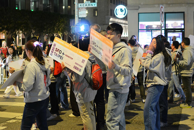 SFO in the Chinese New Years Parade