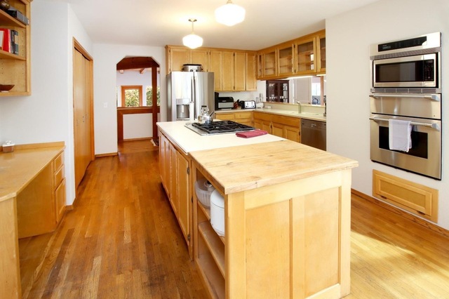 Looking back into the kitchen at Nanna Court