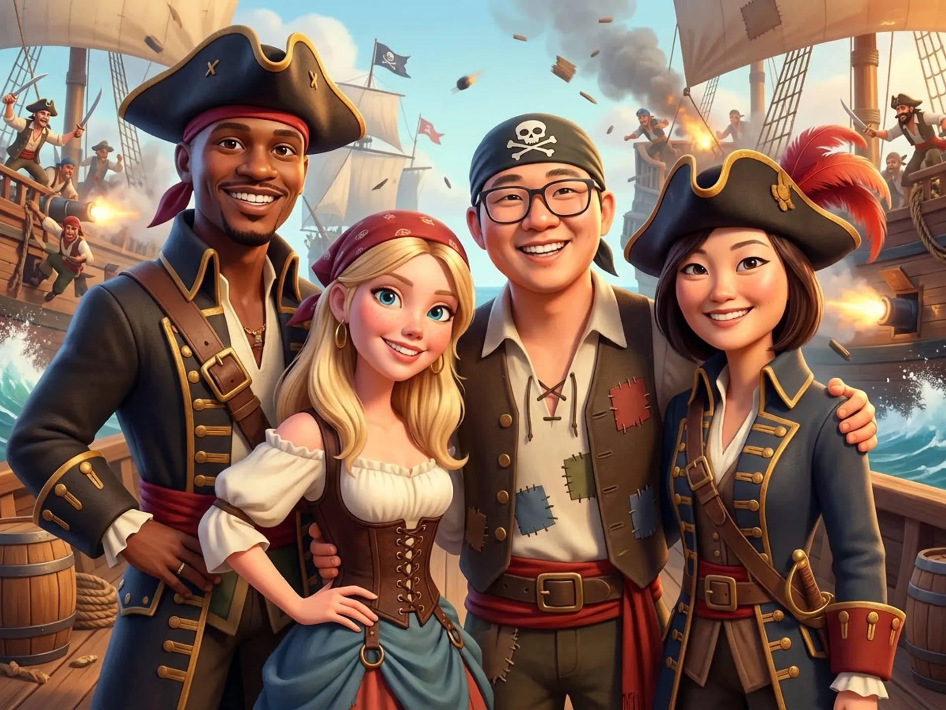 Film d'Animation Pirate