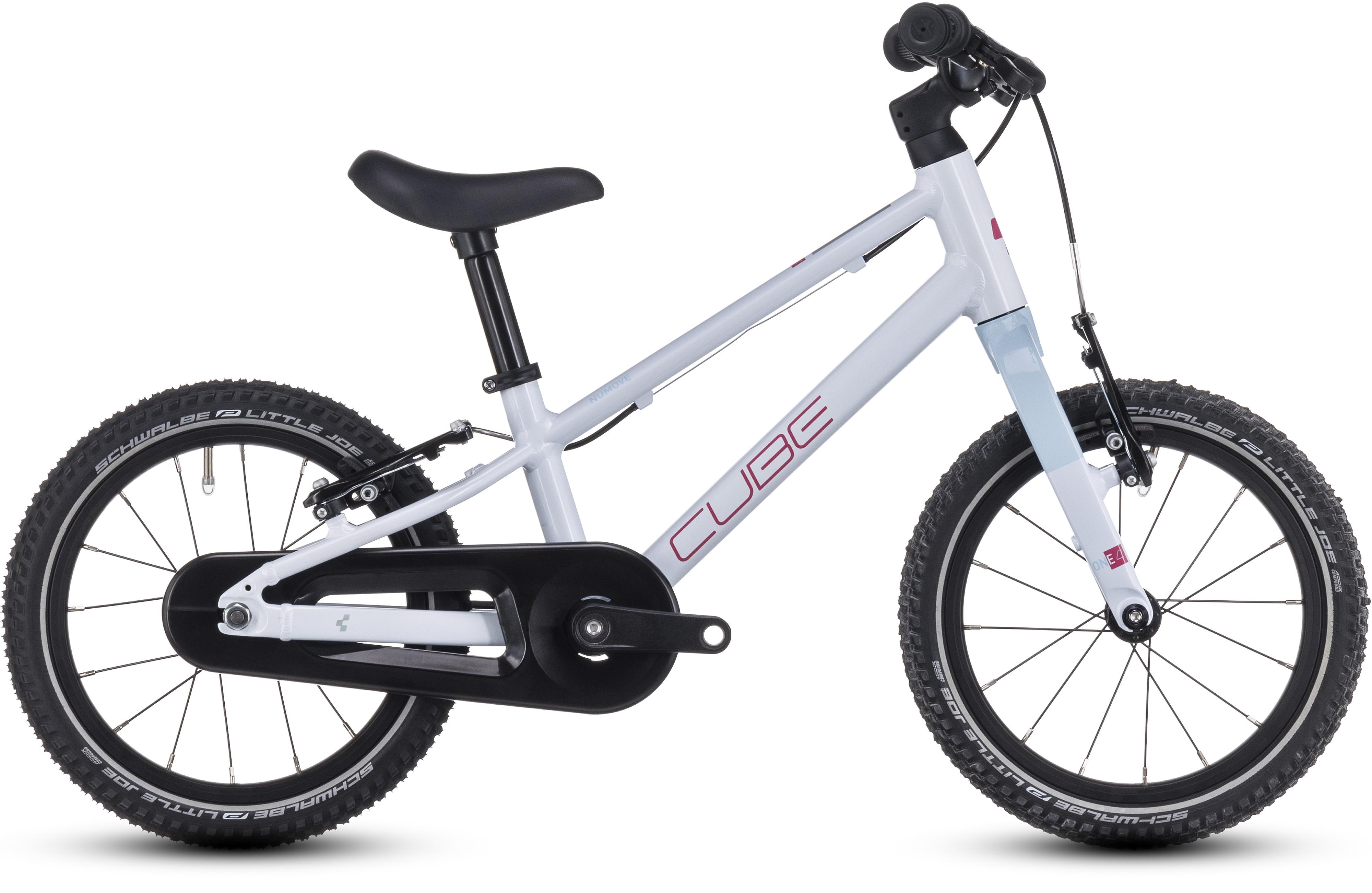 Vélo enfant Cube Numove 140 flashwhite´n´pink