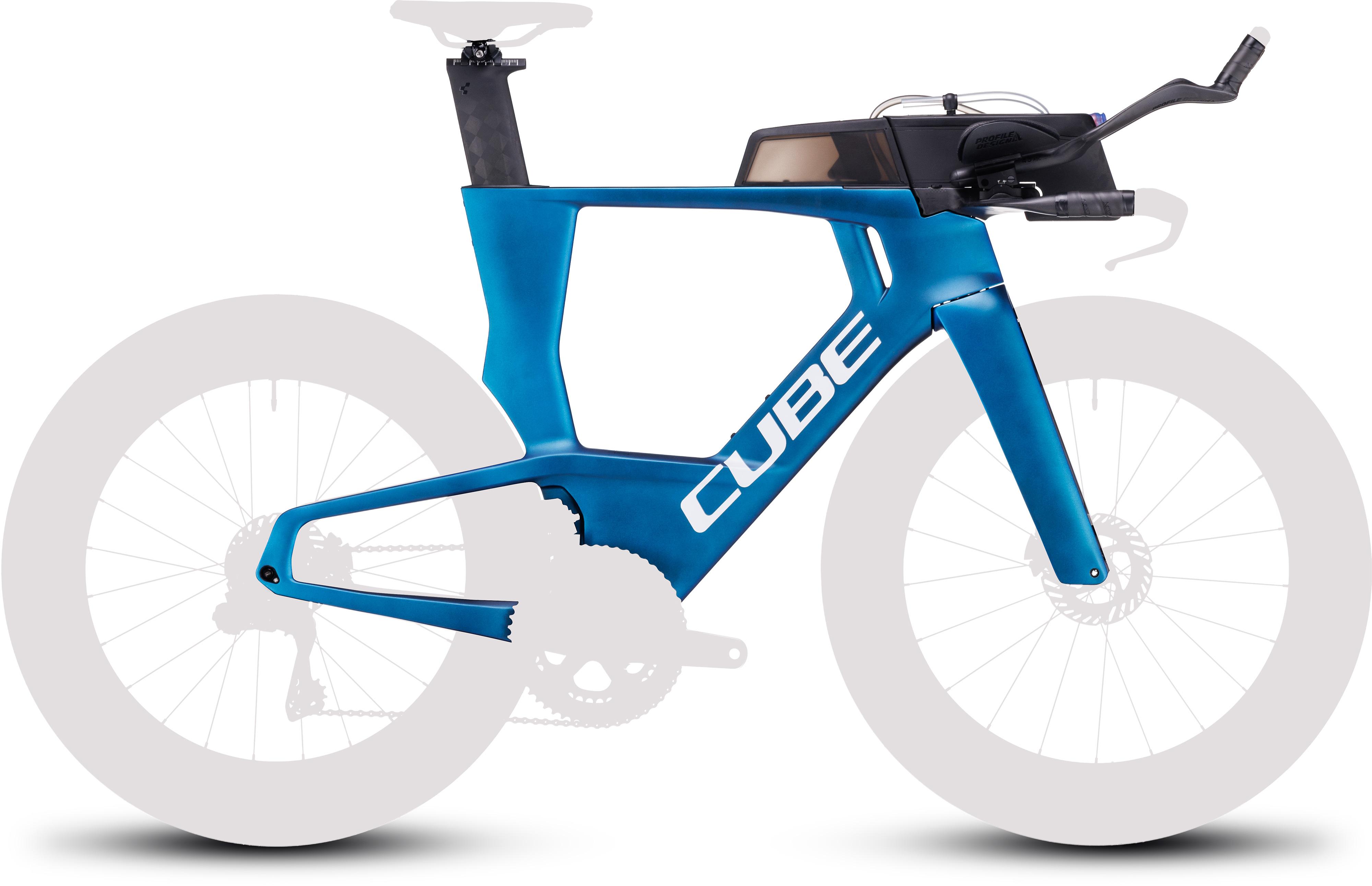 Vélo triathlon Cube Aerium C:68X Frameset nebula´n´white