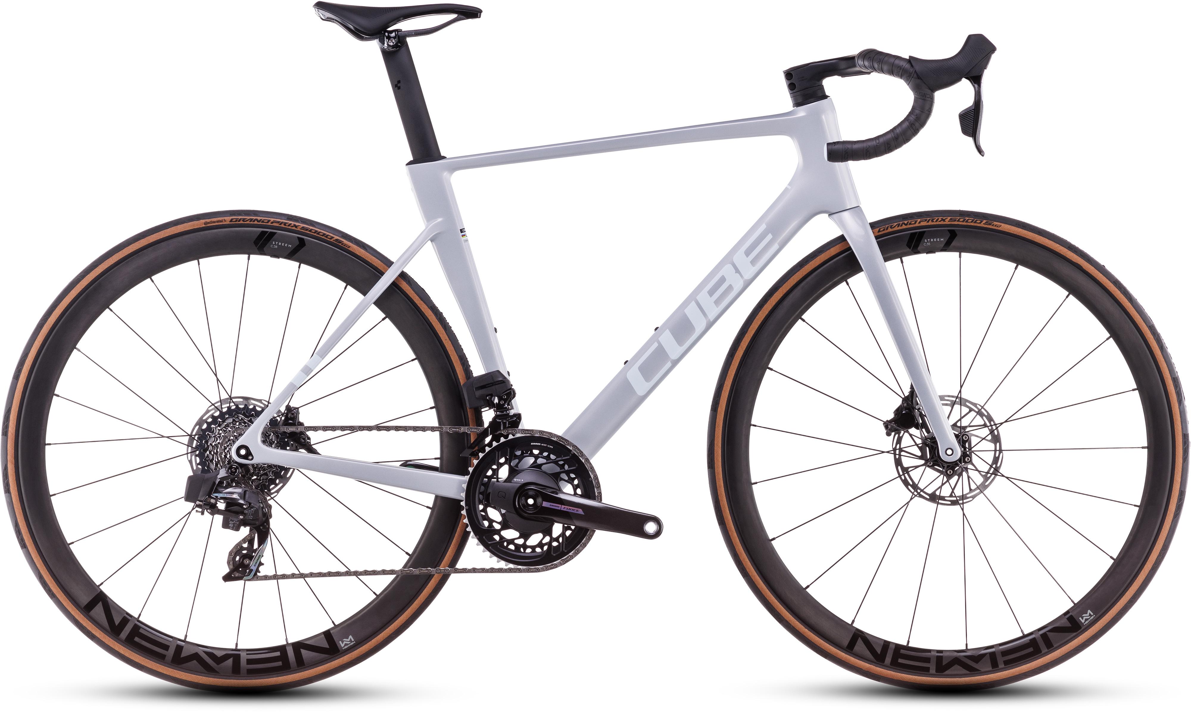 Vélo route Cube Litening AIR C:68X Pro foggrey´n´white