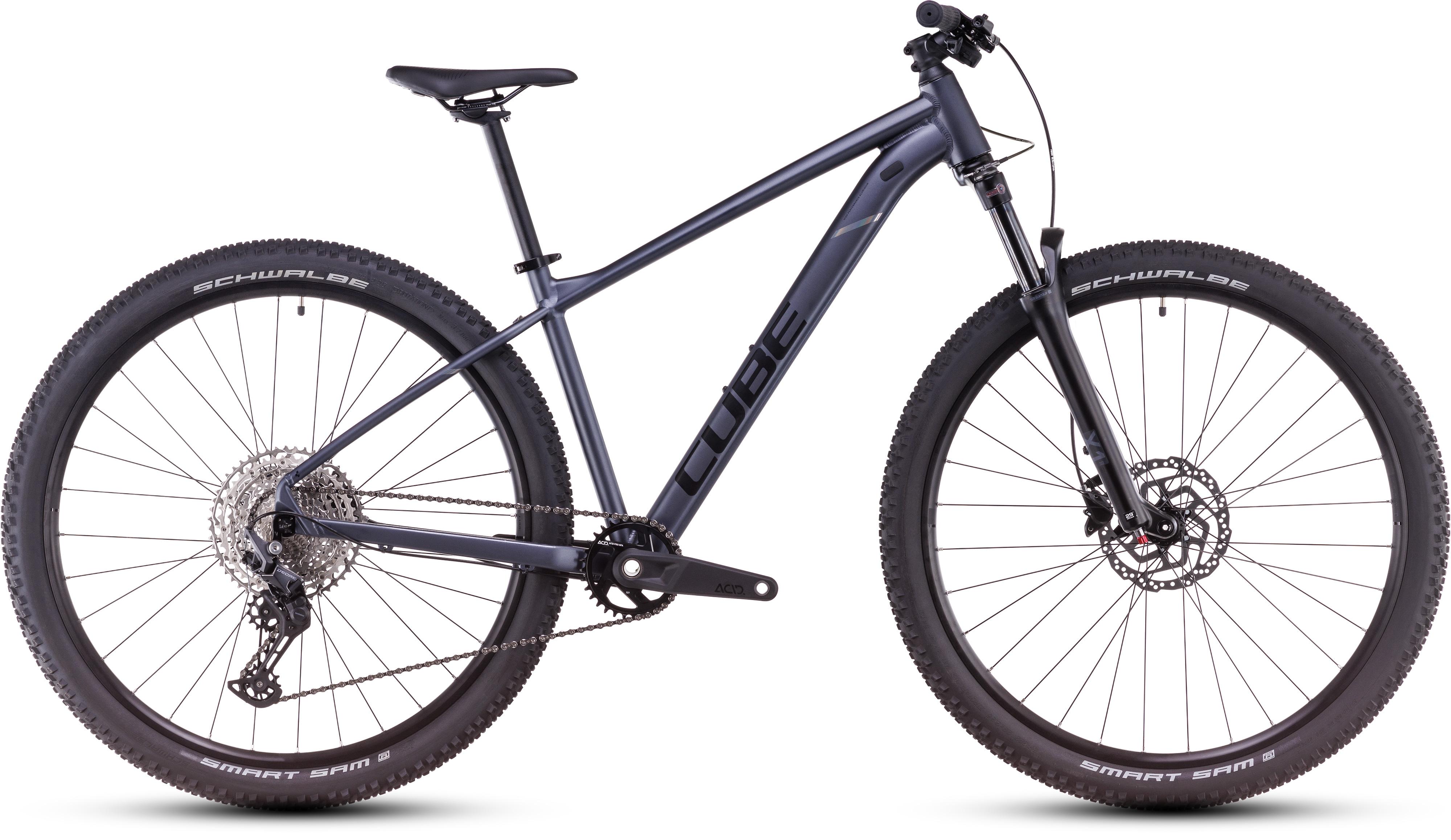 VTT sport Cube Attention Pro metallicgrey´n´black