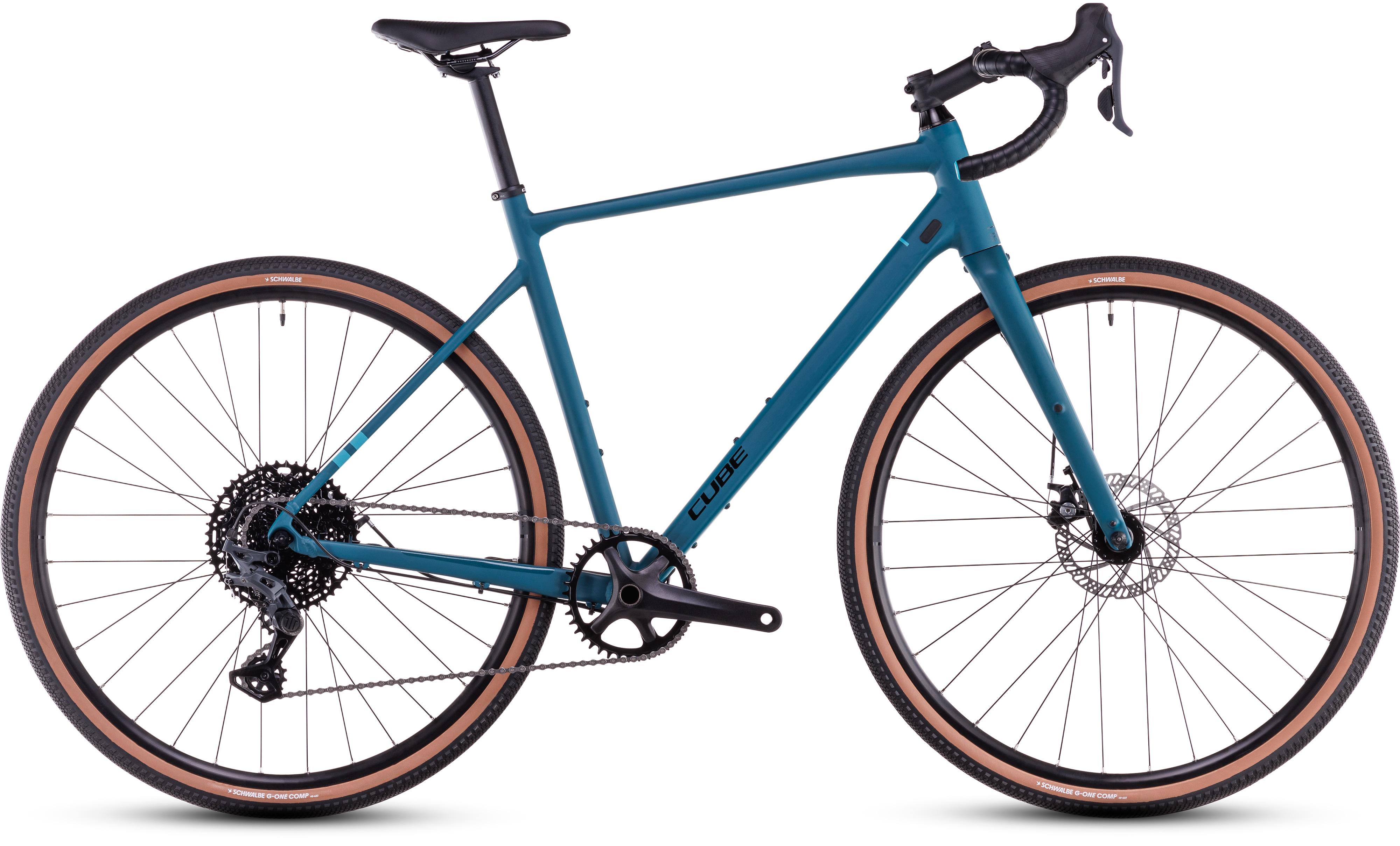 Vélo gravel Cube Nuroad ONE poseidongreen´n´black