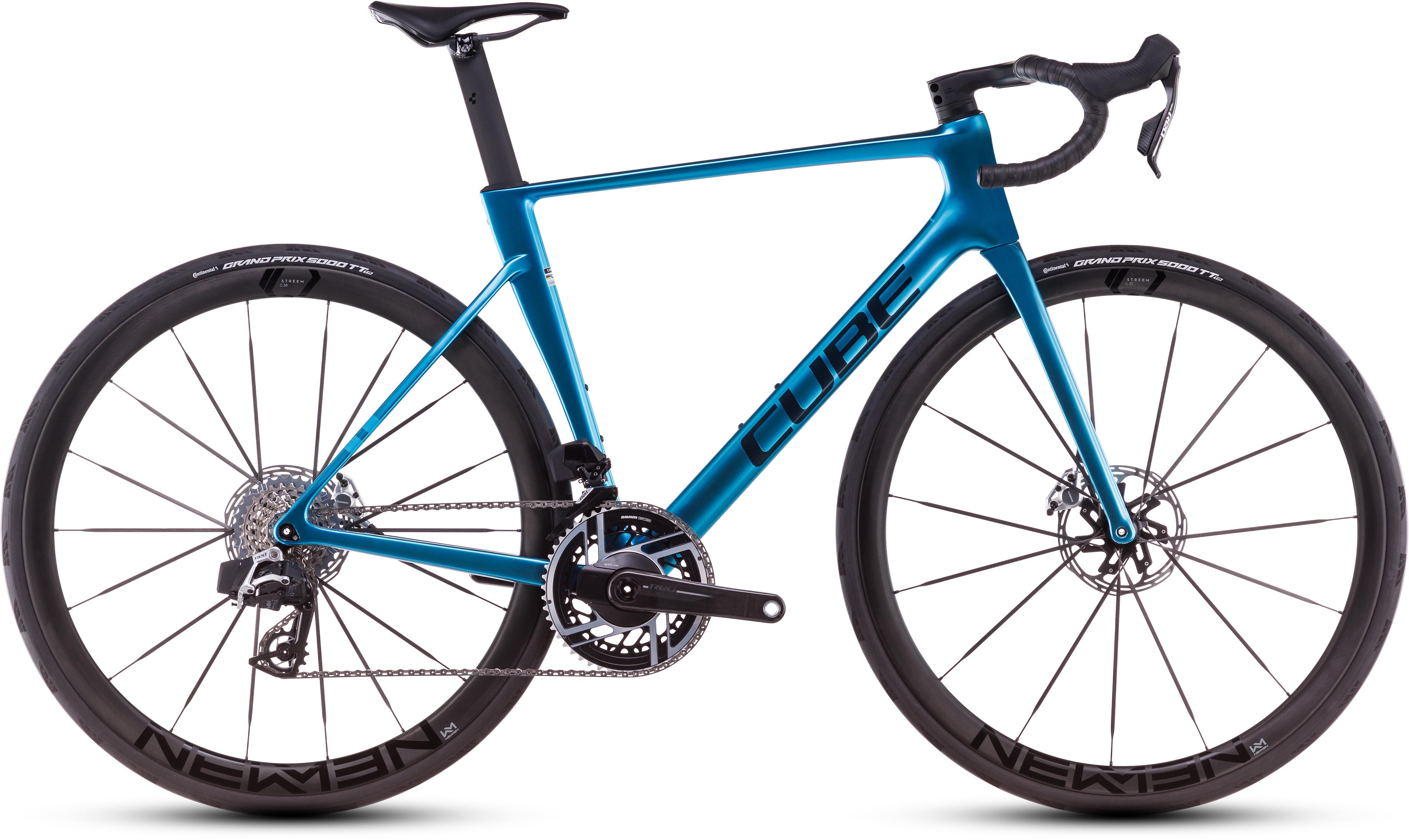 Vélo route Cube Litening AIR C:68X SLX chromeblue´n´carbon