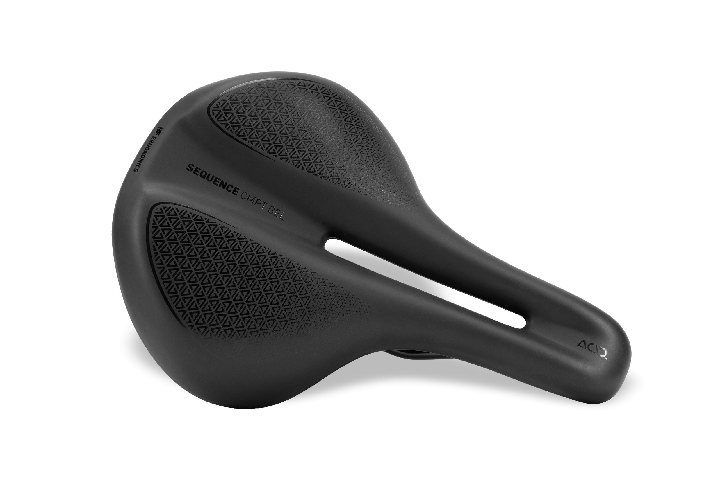 Cube Acid saddle sequence cmpt gel black | 29.95 € - Culture Vélo