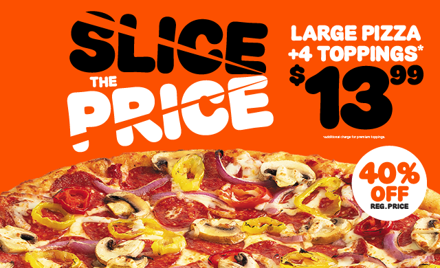 Large 4-Topping Pizza