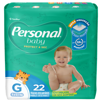 Fraldas Personal Soft e Protect Mega XXG c/ 30un - Baby Kids Fraldas