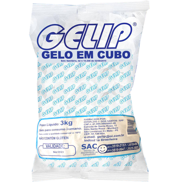 GELO CUBINHO 300G DE COCO - supermercadosimperatriz