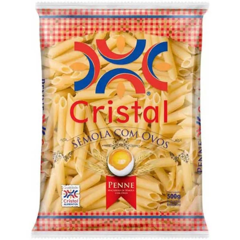 Macarrao Cristal Grano Duro Penne 500g