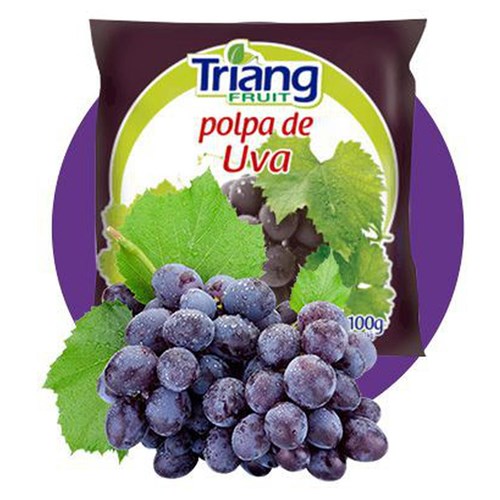 Polpa Fruta Triang Uva 100g