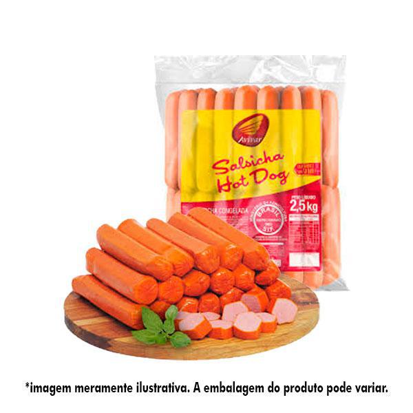 Salsichas de Aves Hot Dog Frasco 4 un sem Glúten - emb. 707 gr (peso  escorrido 210 gr) - Nobre