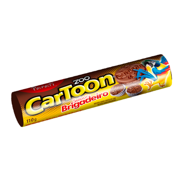 Brasão Xaxim  Biscoito Parati Cartoon Brigadeiro 110g