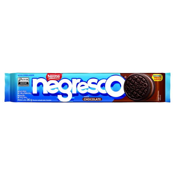 Biscoito Negresco sabor Limão Siciliano com 90g- Nestlé