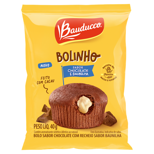 BOLO BAUDUCCO ROLL CAKE CHOC 34GR