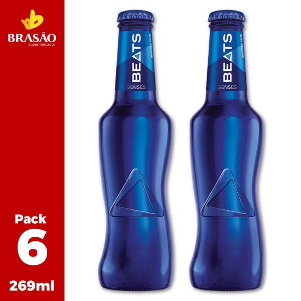 Jogo 6 Copos Vidro Grosso 400ml Cerveja Suco Drink Premium - Grande Mix  Nacionais e Importados