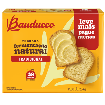 TORRADA BAUDUCCO 128G CEREALE TOAST AZEITE/ERVAS