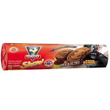 Biscoito Recheadinho Sabor Brigadeiro Bauducco 112g