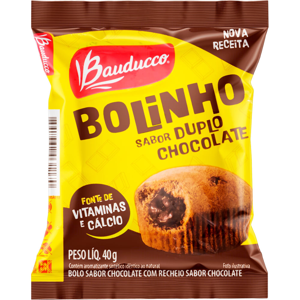 Calorias em Bauducco Bolinho Duplo Chocolate (e Fatos Nutricionais)